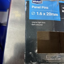 1500 x PANEL PINS TACKS HARDBOARD NAILS Size 1.6 x 20mm Steel