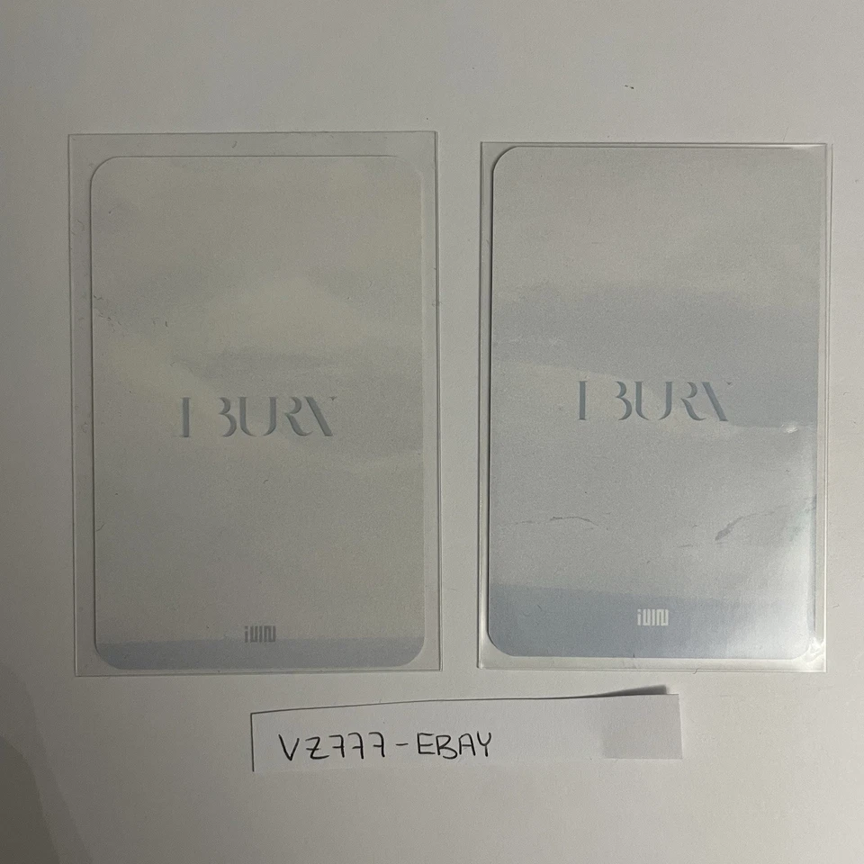 (G)i-dle Soojin I Burn Music Korea & Apple Music Pre-order-benefit 2021 Rare - Image 2 of 2