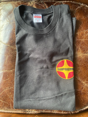 Supreme X Hysteric Glamour Pin Up Black Cotton T-Shirt FW24 Size M