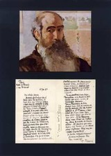 IMPRESSIONIST PAINTER Camille Pissarro autograph letter signed