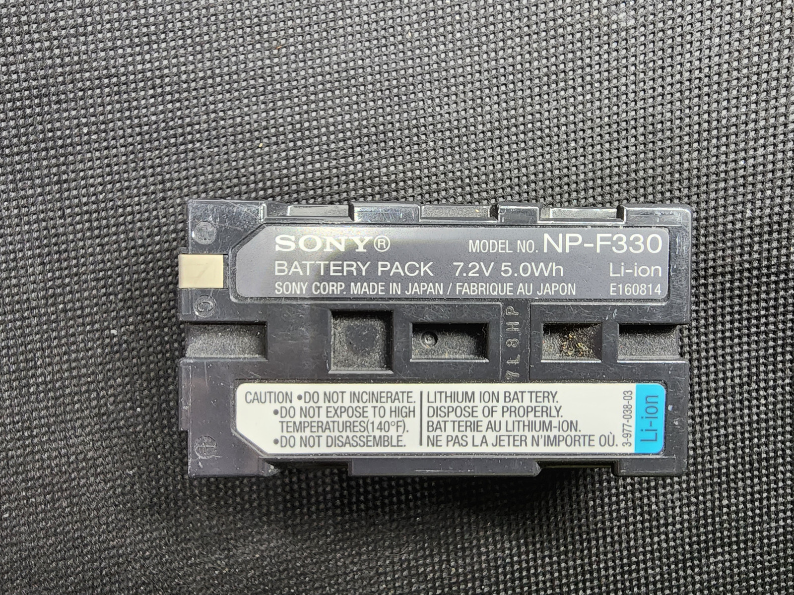 Sony Camcorder Battery NPF330 eBay