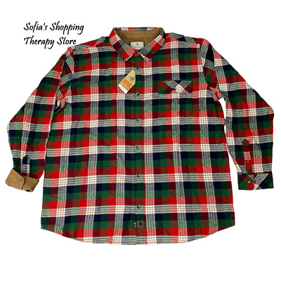 Legendary Whitetails Men's 3XT Plaid Shirt Buck Camp Flannel Alpine Mountain