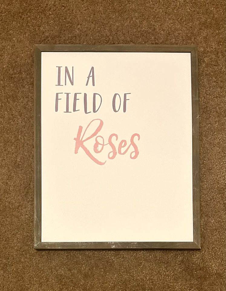 Настенный декор комнаты девочки цветок - розовый и белый - Изображение 2 из 2