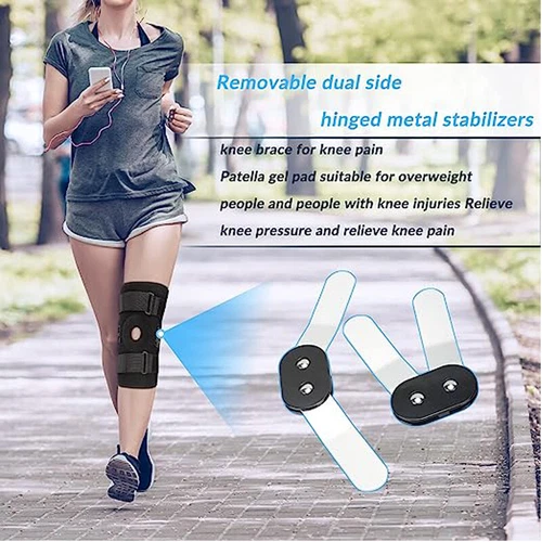 Klapp Kniebandage Kompressionshülse Gelenkstütze offen Patella Stabilisator Bandage - Bild 14 von 23
