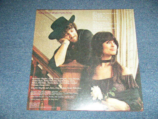 WAYLON Jennings and JESSI Colter Japan 1981 RPL-8072 NM LP LEATHER