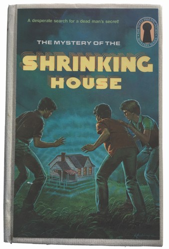 The Mystery of the Shrinking House William Arden Three Investigators Adragna HC