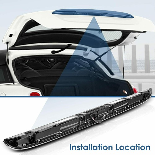 Heckklappengriff Griffleiste Taster für BMW MINI R56,R55 51132753603 CHROM Neu - Bild 3 von 11