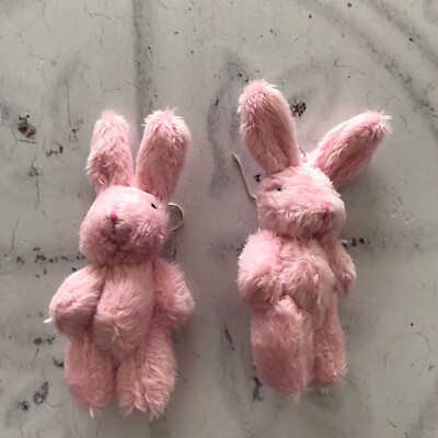 Rosa Hase Kaninchen Ostern Ohrhänger