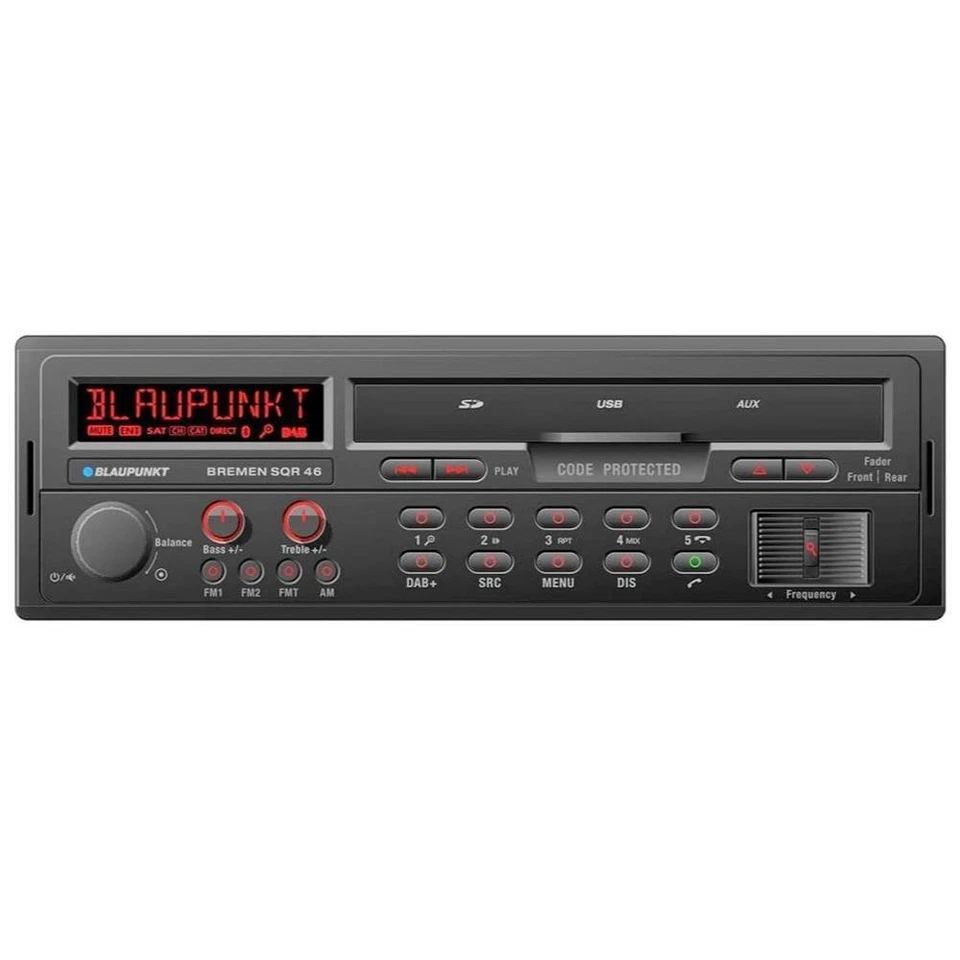Blaupunkt Bremen SQR 46 Retro Car Stereo 80's Classic Bluetooth DAB+ USB SD AUX - Image 3 of 4