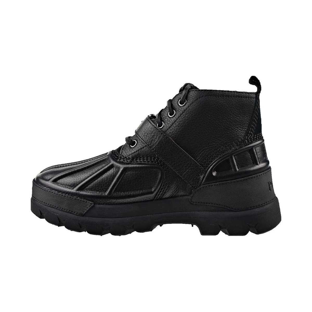 Polo Ralph Lauren Oslo Low Leather Men's Boots Black 812845445-002