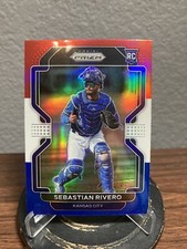 Sebastian Rivero RC Red White And Blue 2022 Prizm Baseball Kansas City Royals