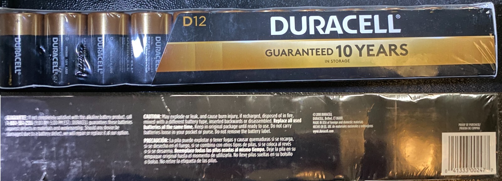 DURACELL D BATTERIES 12 PACK D12 NEW SEALED eBay
