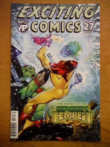 EXCITING COMICS #27/Legacy #96 (August 2022) Antarctic Press—Green Tempest—XOB