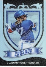 2021 Panini Chronicles #4 Vladimir Guerrero Jr. Crusade Holo Silver