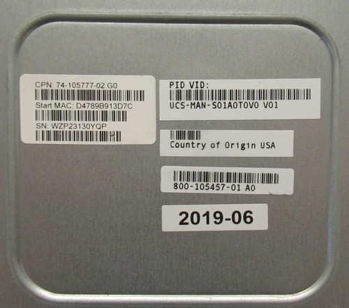 Cisco UCS C240 M5L LFF 12 x 3.5" SAS Bay 24-DIMM Slot 2U Rackmount Server CTO - Picture 5 of 5