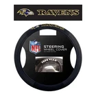 NFL Baltimore Ravens Poly-Suede on Mesh Steering Wheel Cover by Fremont Die
