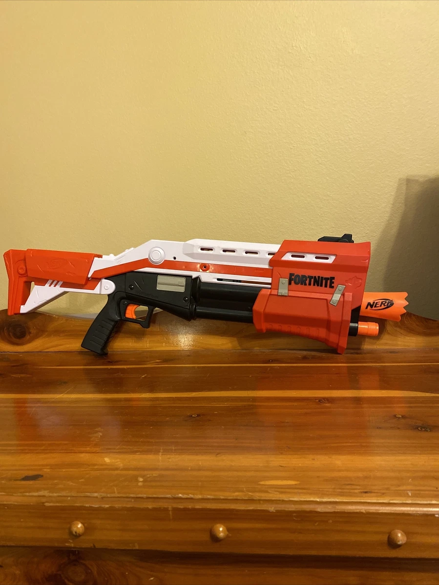 Nerf Fortnite TS 1 Tactical Shotgun Blaster Bossmerg 12 Pump Tested Works Used