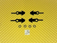 (4) CRANE 147,148,157,158,159,160,167 SNACK MACHINE TRAY ARROW LOCKING TAB LATCH