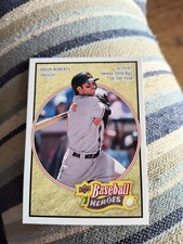 BRIAN ROBERTS 2008 UPPER DECK BASEBALL HEROES #15 FREE SHIPPING 
