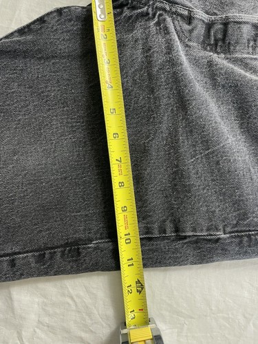 Pantalones Cortos de Jean Levi's 501 Para Hombre Talla 34 Botón Mosca Negro - Imagen 6 de 8