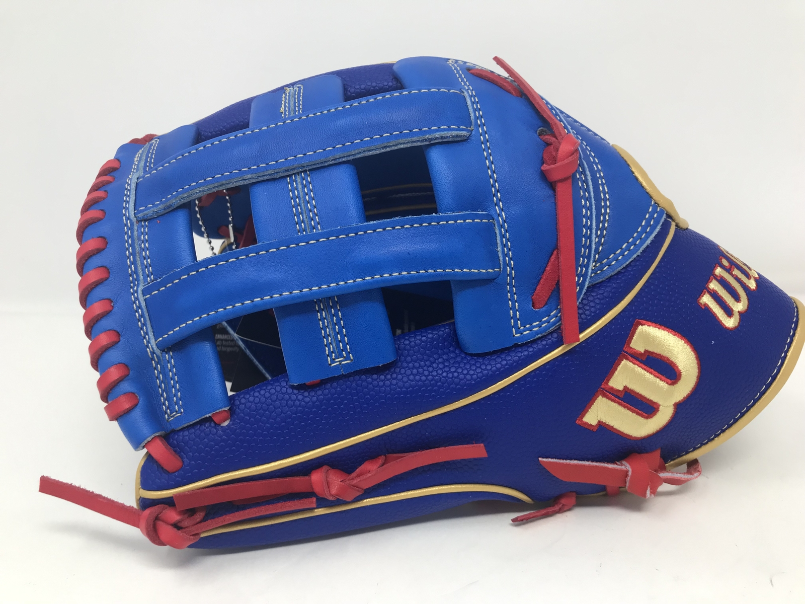 New Wilson A2K Baseball Glove Series 12.5" MB Royal/White/Red LHT