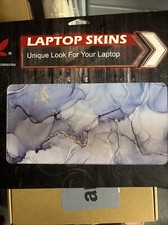 Universal Laptop Skin Sticker Decal Reusable Mystic Wolf Black Eye Staring New