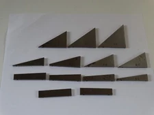 Machinist flat angle block set 3 1/4" x 1/8" DB