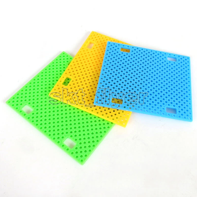 2pcs Plastic Plate Model Fix Diy Frame Breadboard Car Truck Robotic Part Hobby - Image 2 of 3