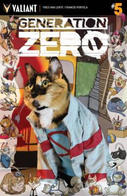 GENERATION ZERO #5 VARIANT CVR C CAT COSPLAY VAR VALIANT ENTERTAINMENT LLC