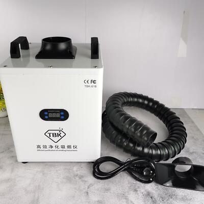 TBK618 Glass Laser Separator Fume Extractor 150W for Smoke