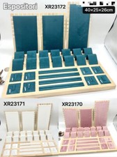 ESPOSITORE GIOIELLI ORGANIZER IN BAMBÙ PER COLLANE ORECCHINI BRACCIALI ED ANELLI