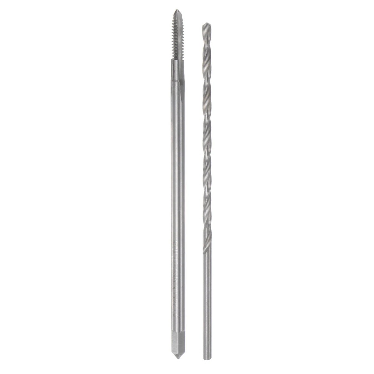 6 32 UNC H2 Straight Flute Tap 2.5mm Drill Bit High Speed Steel