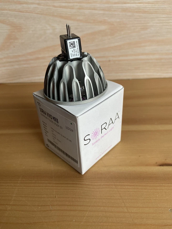 SORAA VIVID MR16 12.1 W LED 25° Narrow Flood 2700K Bulb CRI 95 - Image 3 of 4