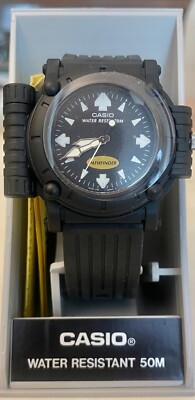Casio MW-43 Pathfinder Watch (Module 706)- all black, still in box