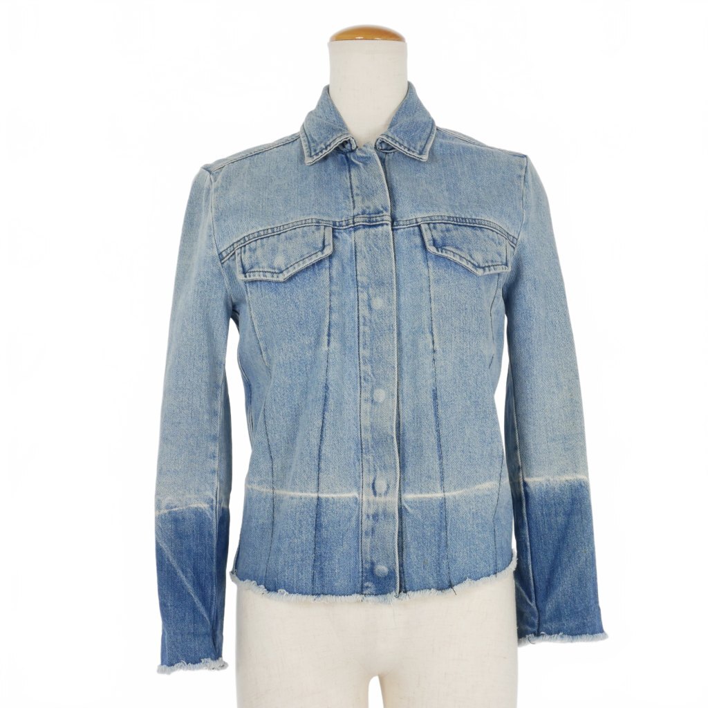 Mmsix Maison Margiela Mm6 14Ss Denim Shirt Jacket 38 Indigo S32Am0183 Ladies
