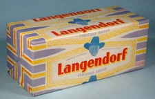 1950s Hopalong Cassidy Langendorf Bread Wrapper Display Loaf Cowboy Western