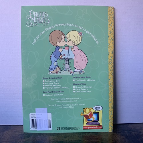 Rare NEW Precious Moments by Samuel J. Butcher (1990, Trade Paperback) Coloring - Picture 2 of 4