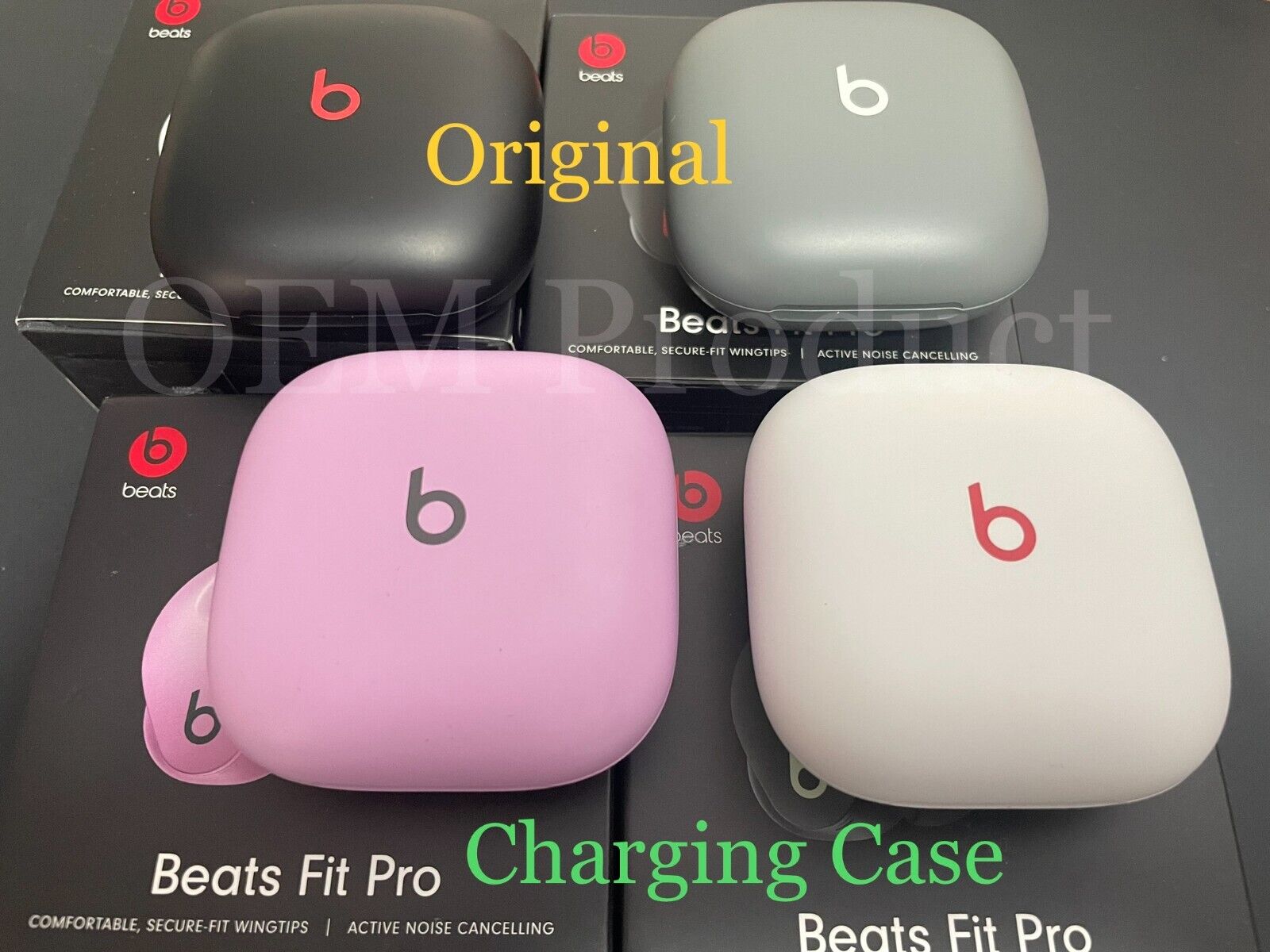 Original Beats Fit Pro Wireless Charging Case Replacement by Apple