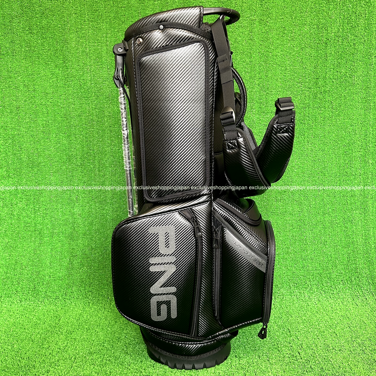 Ping Golf HOOFER TOUR Stand Carry Bag Black 9.5 Ping Golf HOOFER TOUR Stand Carry Bag Black 9.5