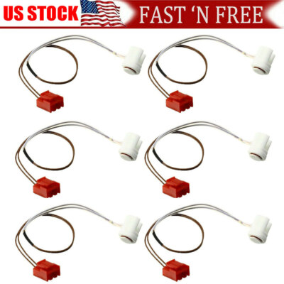 6Pcs USA Premium Diesel Heater Temperature Sensor Probe Square Connection