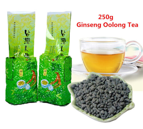 250g Taiwan Ginseng Oolong Tea Top Chinese Slimming Ginseng Tieguanyin Green Tea - Afbeelding 1 van 12