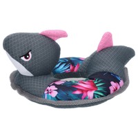 Coolpets Wasserspielzeug Ring O' Sharky 36Cm FüR Hunde, SchwimmfäHig, Flower