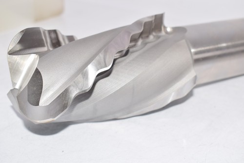 NEW Hanita 3'' x 2'' x 5'' x 8-3/4''-R-.75'' L.H 3 Flute Crest Cut End Mill ZB6L - Picture 4 of 7