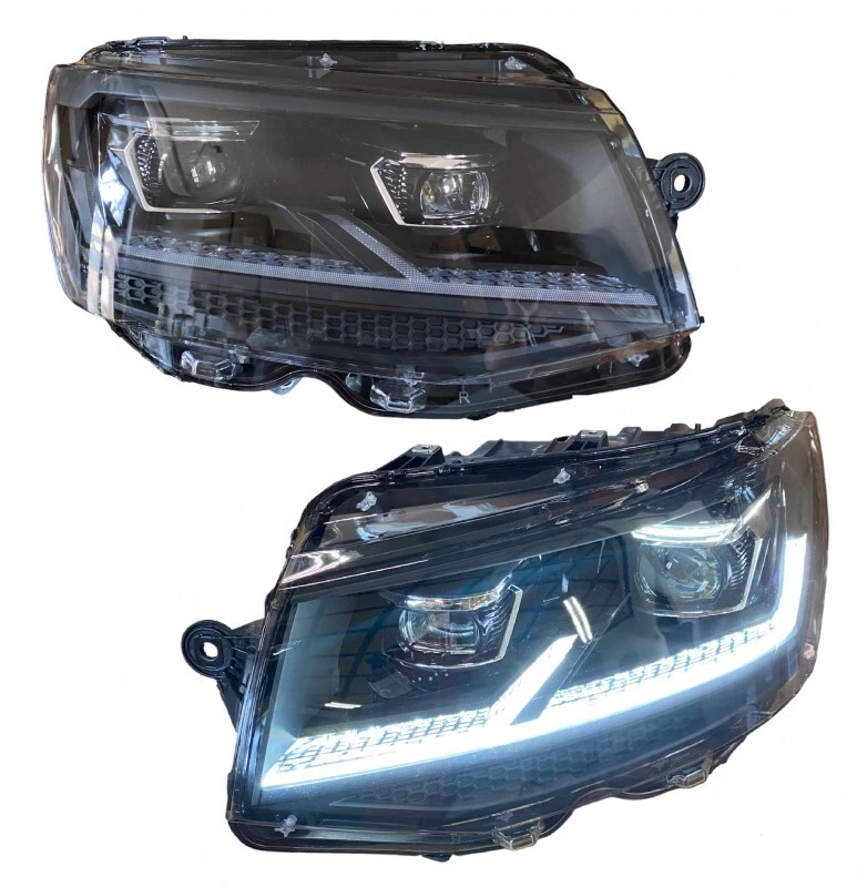 Voll Led Scheinwerfer im T6.1-Look für VW T6 Bj. 15-19 sequentieller Blinker - Bild 3 von 4