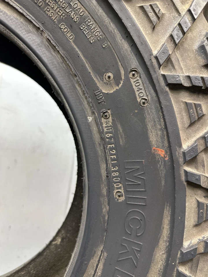 1 Mickey Thompson Baja Belted Used  Tire LT32/11.5R16 3211.516 32/11.5/16 16/32 - Image 3 of 4