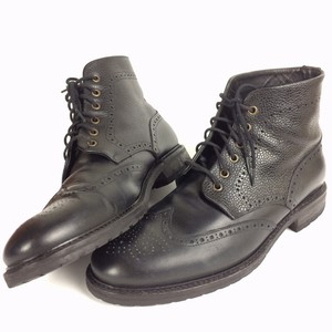 navy boot shoes