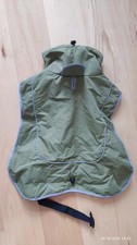 Winter-/Regenmantel grün für kleine bis mittelgroße Hunde / Gr.M