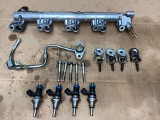 06-13 Mazda Speed3-6 Mps Cx-7 L3vdt 2.3l Mrz Turbo Fuel Rail With Injectors 4cyl 06-13 Mazda Speed3-6 Mps Cx-7 L3vdt 2.3l Mrz Turbo Fuel Rail With Injectors 4cyl