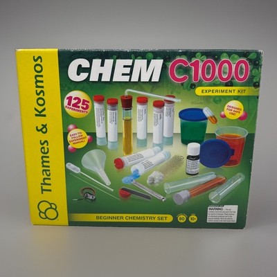 NEW Thames & Kosmos CHEM C1000 Beginner Chemistry Set Experiment Kit Ships Fast!