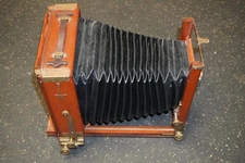 Eastman Kodak Rochester Optical Empire State No 2 Bellows Camera 5x7  Works